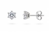 Boucles d'oreilles Femme in Or blanc Zircone GRAFFE C/ZIRCONE FRED